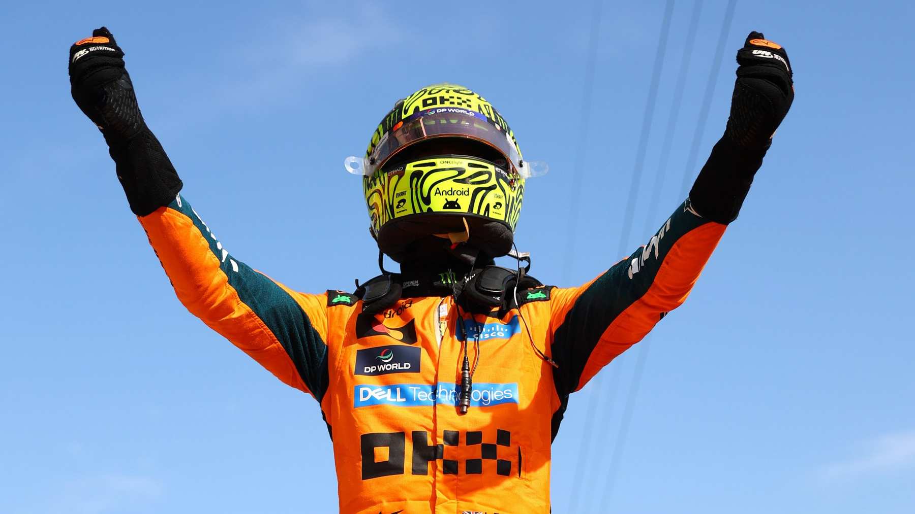 Colapinto no pudo trepar en Hungría, donde reapareció el campeón Lando Norris