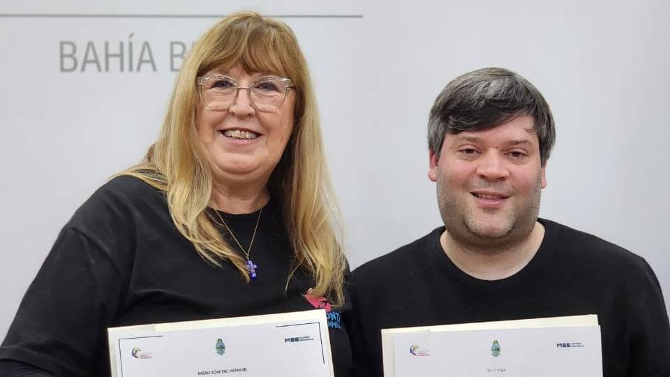 Por su labor solidaria, el Centro Luis Braille recibió el Premio Natty Petrosino