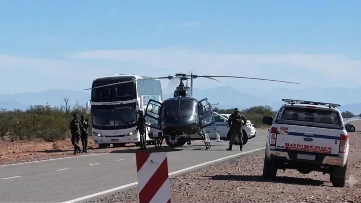 Caída del helicóptero en San Juan: rescataron los cuerpos de los siete tripulantes