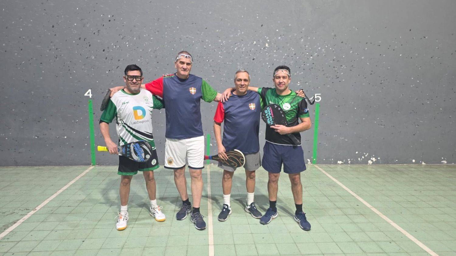 La pelota paleta define a sus semifinalistas en el Torneo de la Amistad de Unión Vasca