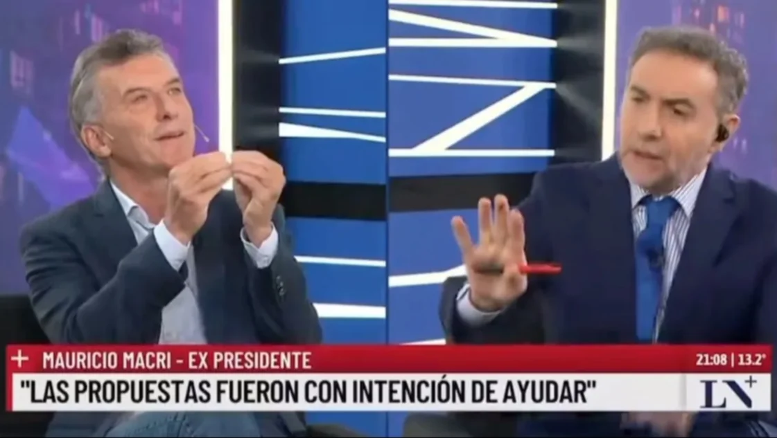 Inesperada pelea al aire entre Macri y Majul: el fuerte cruce que se viralizó en las redes sociales Inesperada pelea al aire entre Macri y Majul: el fuerte cruce que se viralizó en las redes sociales