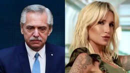 Se filtraron los chats entre Florencia Peña y Alberto Fernández