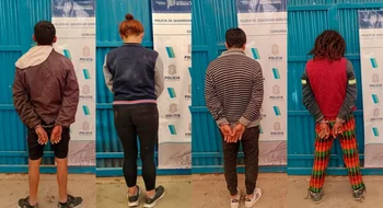 Cuatro detenidos por una serie de robos en una vivienda del barrio Pampa Central