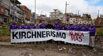 Con Liberman en la foto, Milei apoyó a sus candidatos en Provincia
