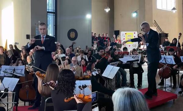 El emotivo concierto solidario de Nelson Castro para colaborar con un grupo de jóvenes músicos