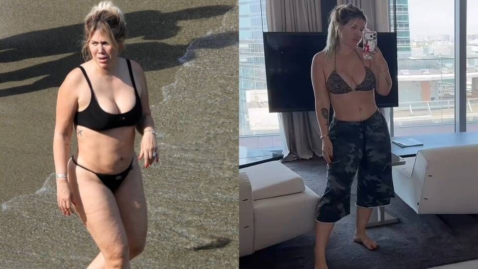 Wanda Nara respondió a las críticas sobre su cuerpo tras la difusión de imágenes “sin Photoshop”