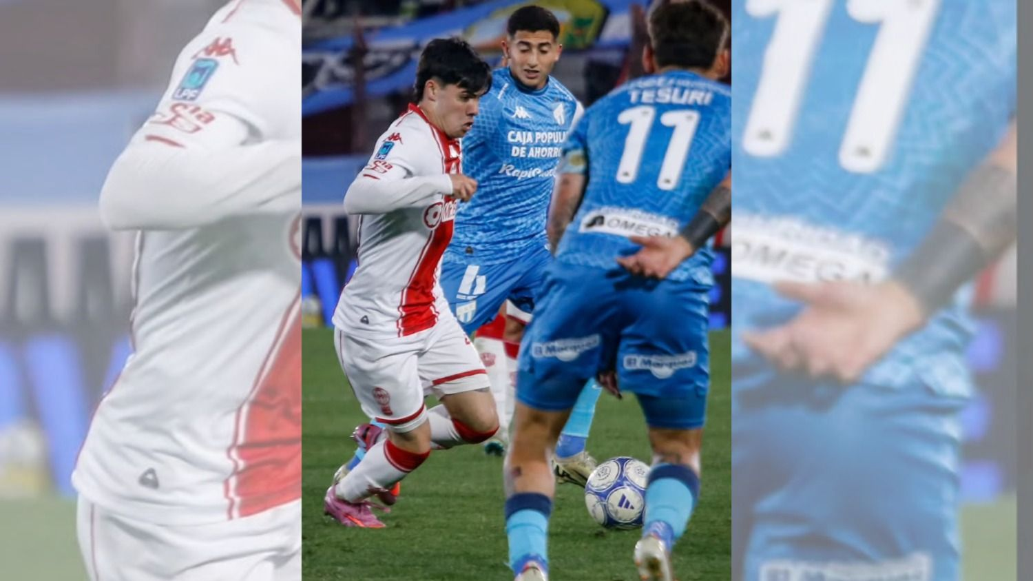 Tomás Uribe, otro bahiense que cumplió su sueño: debutó en la Primera de Huracán