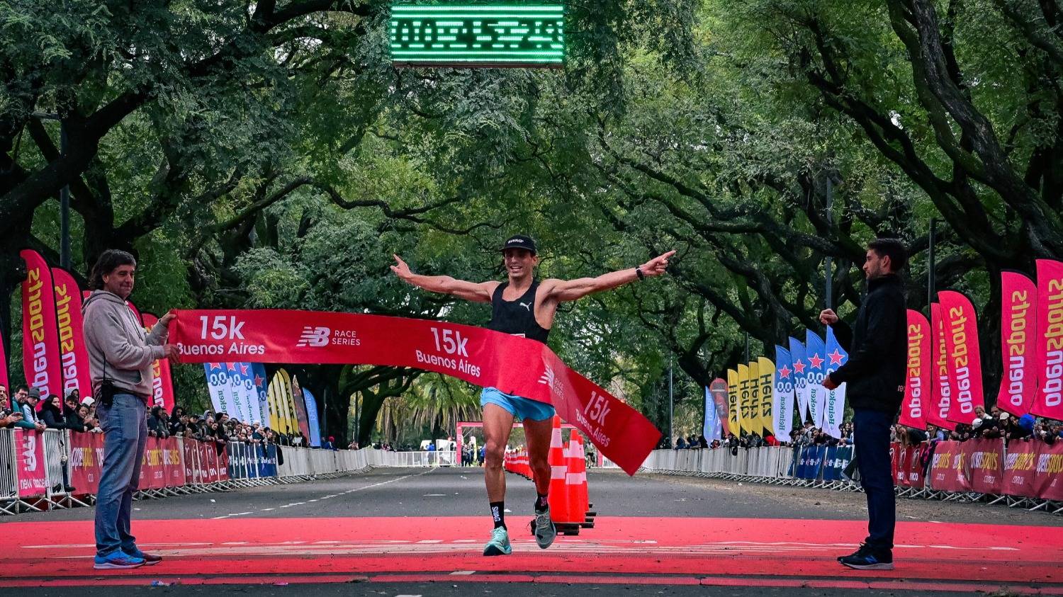 Manuel Córsico ganó los 15K NB y ya se prepara para la media maratón de Buenos Aires