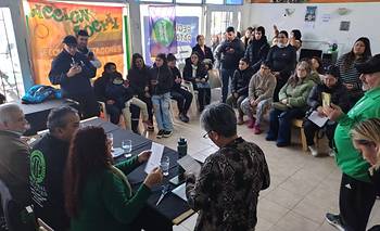 Patagones: ATE realizo el sorteo de lotes cedidos por el municipio maragato