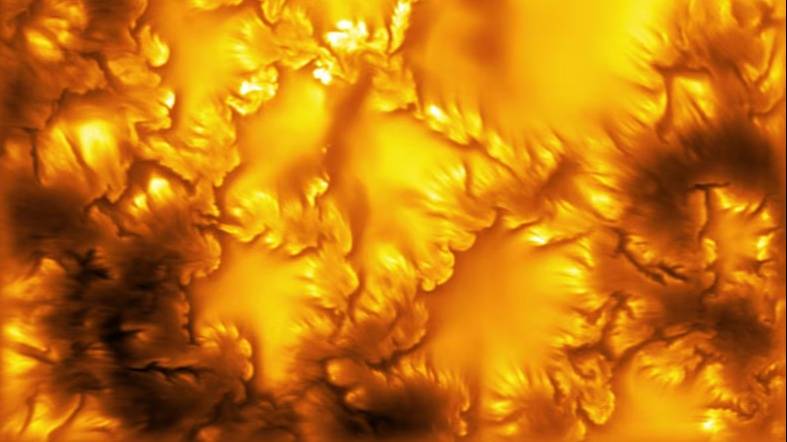Impactante: qué revela la imagen con mayor resolución del Sol obtenida por el telescopio Inouye