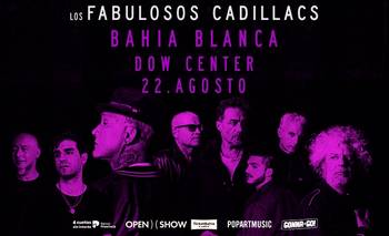 Cuenta regresiva para Los Fabulosos Cadillacs: Bahía se prepara para una noche histórica