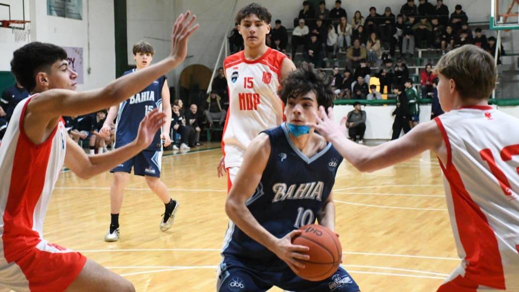Provincial U15: Bahía derrotó a Mar del Plata y cruzará con La Plata en semifinales