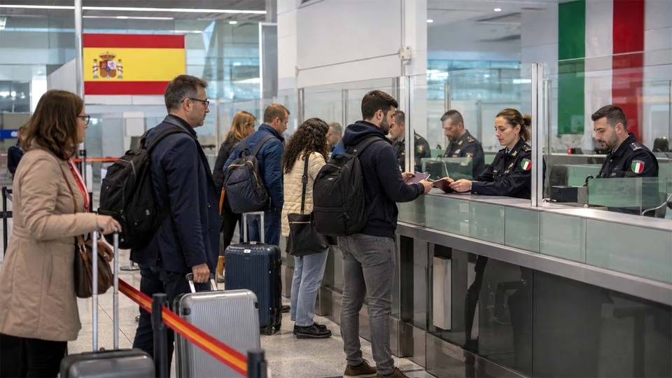 España impone controles de pasaporte a los viajeros de Italia tras la crisis de Ceuta