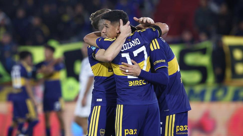 Boca y Vélez empataron 1 a 1 en cancha de Huracán