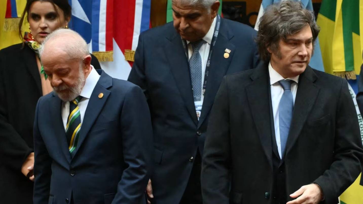 Javier Milei volvió a criticar a Lula da Silva en las redes sociales