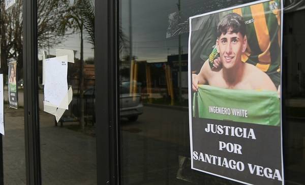 Ingeniero White marchará el sábado por el crimen de Santiago Vega