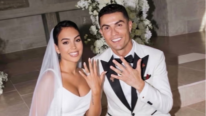 Cristiano Ronaldo y Georgina Rodríguez se casaron: cómo lo anunciaron