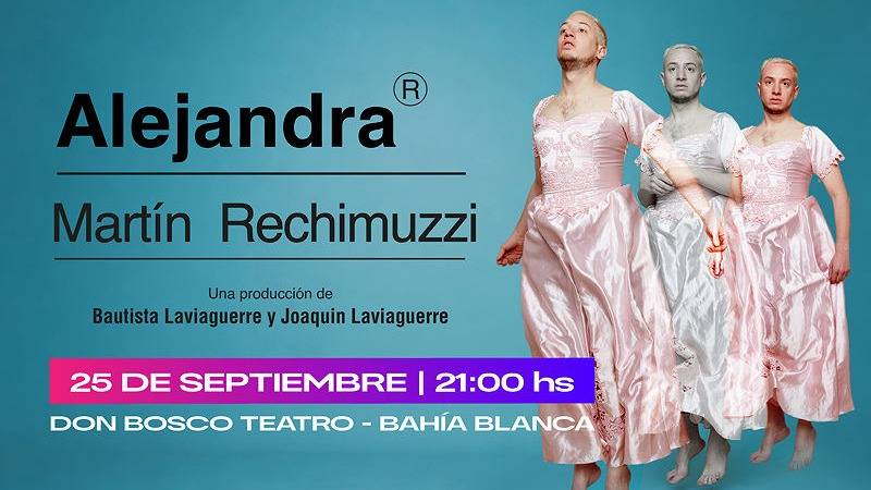 Martín Rechimuzzi llega a Bahía con una propuesta teatral diferente que invita a reírse de la locura