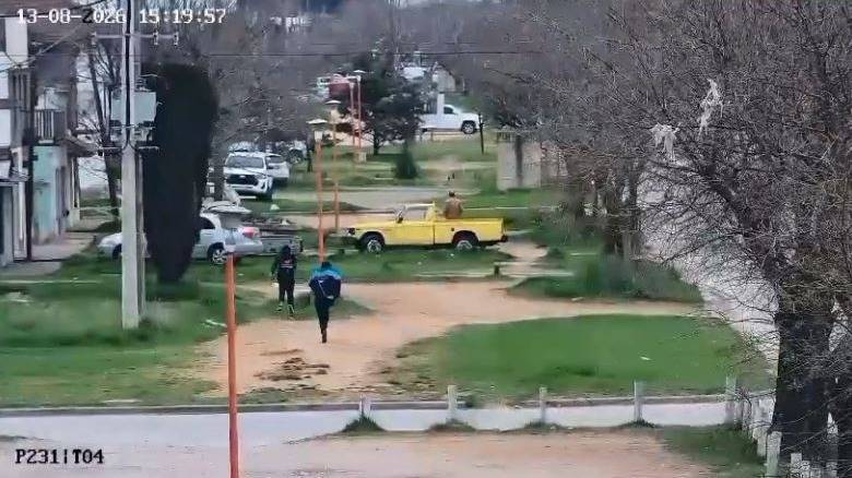 Video: persecución y captura del presunto autor de un intento de homicidio