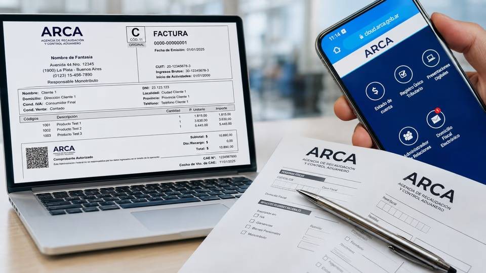 ARCA cambia la factura electrónica: nuevas formas de carga, cuándo debe emitirse y requisitos actualizados