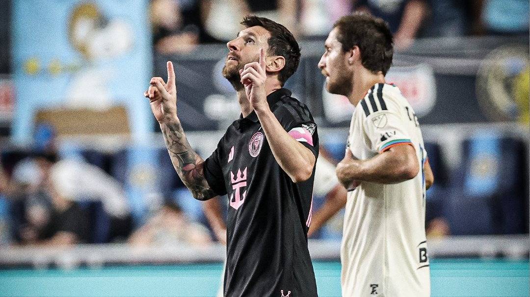 Messi marcó su primer gol tras el fallecimiento de su papá, en el empate de Inter Miami