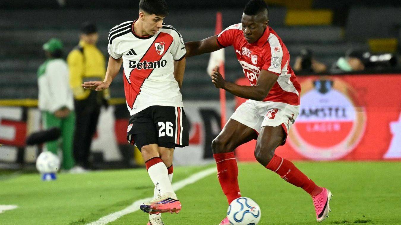 Copa Sudamericana: River sumó un buen punto en Bogotá y define en el Monumental