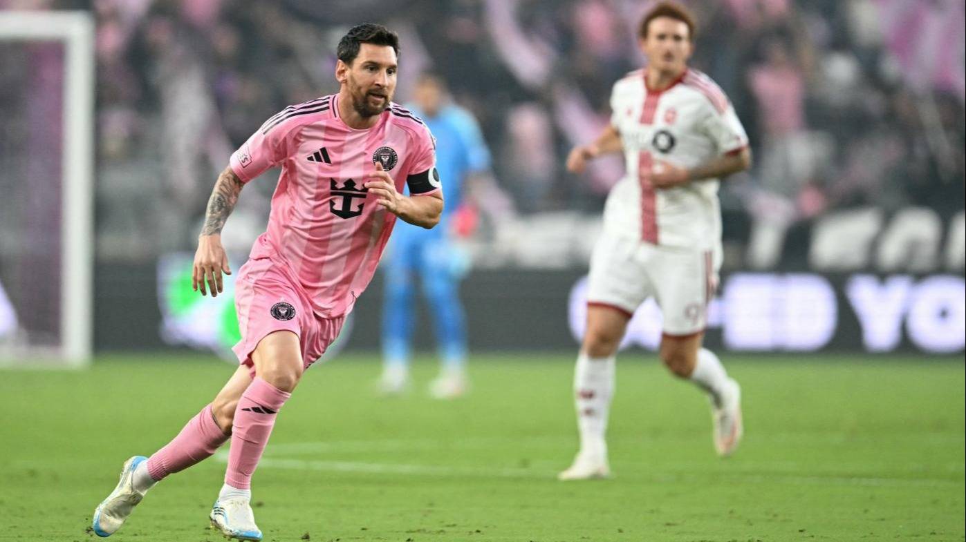 No alcanzó con el gol de Messi: Inter Miami perdió de local ante Toronto FC 2 a 1