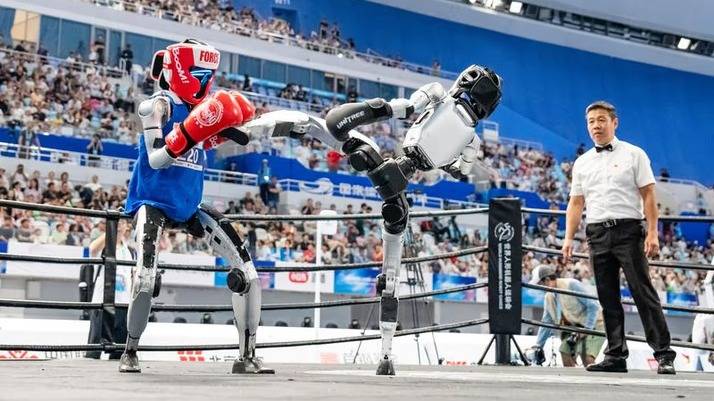 China desarrolló la segunda edición de Juegos Mundiales de Robots Humanoides