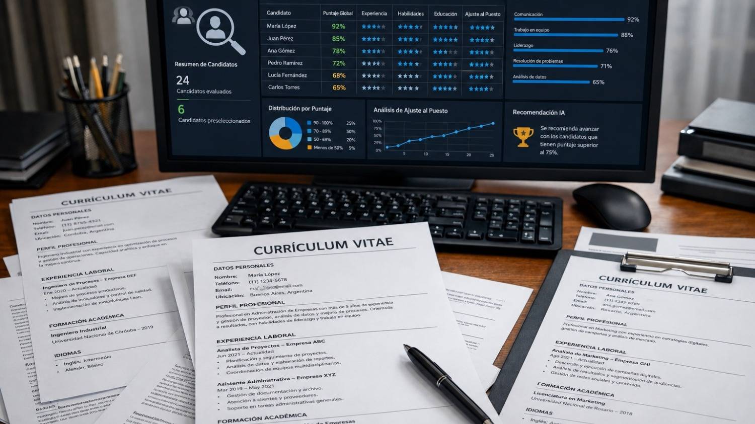Cuando la inteligencia artificial decide qué CV llega al reclutador