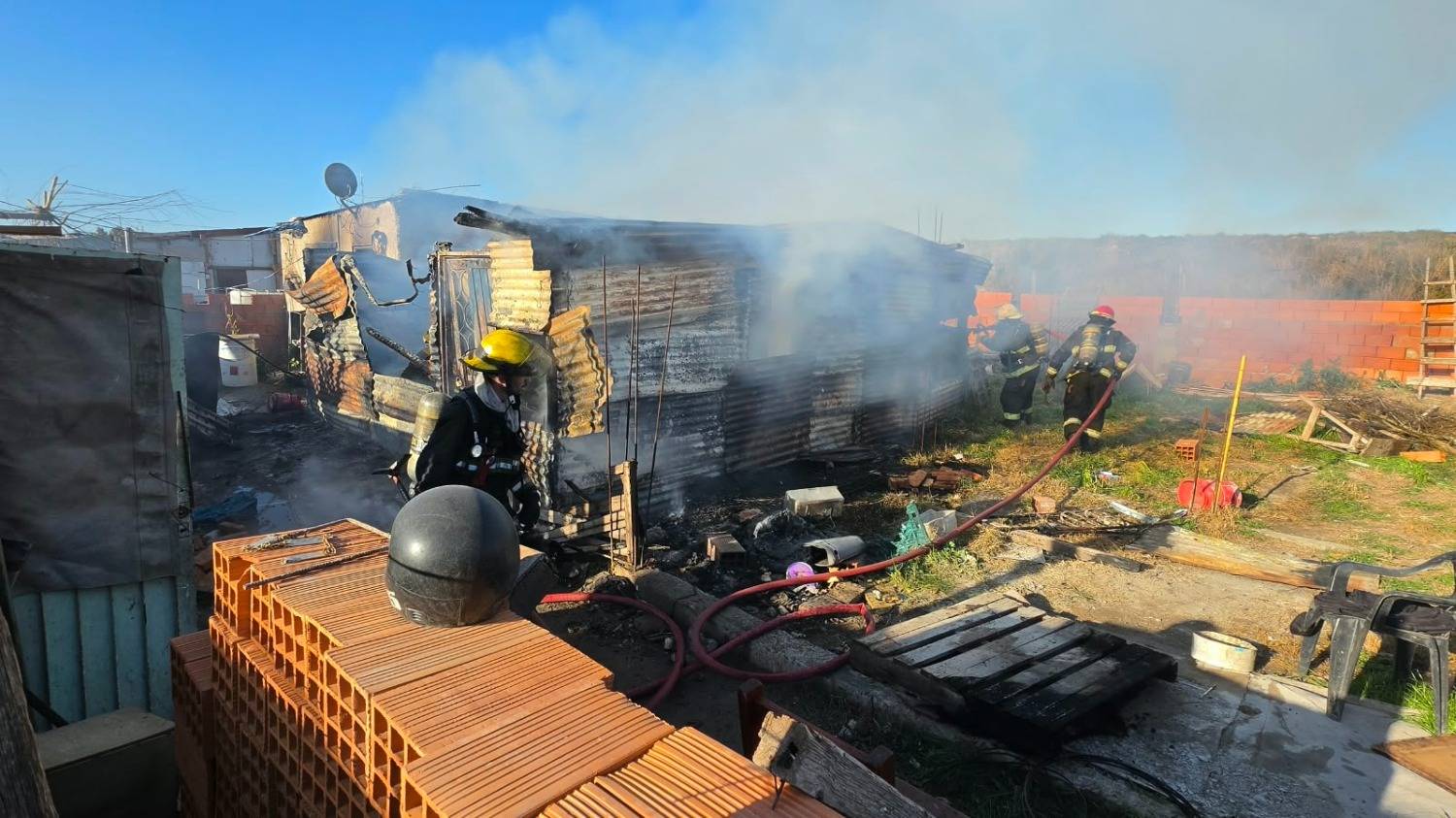¿Venganza? Incendiaron la vivienda del presunto homicida
