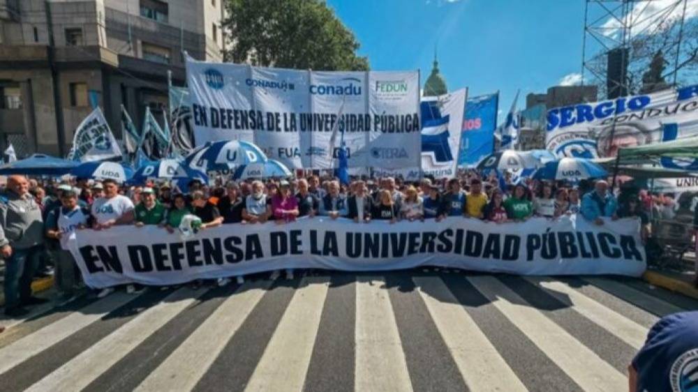 La CONADU Histórica se suma al paro de 48 horas de los universitarios por la Ley de financimiento