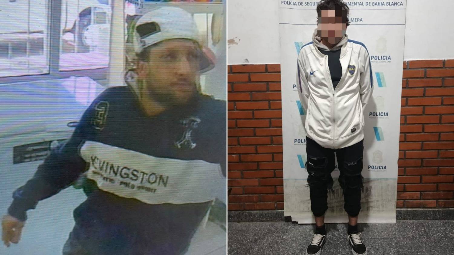 Cayó luego de ser filmado robando una despensa en Villa Rosario
