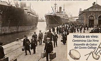 Homenaje con música gallega por el Día del Inmigrante