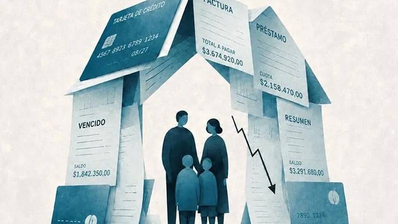 Morosidad récord: las deudas familiares volvieron a crecer en julio
