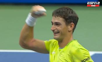 Tenis: Navone jugó un partidazo y eliminó a Djokovic en primera ronda del US Open