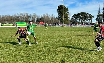 Liga de Villarino: el clásico entre Fortín y Tenis terminó en tablas: 1 a 1