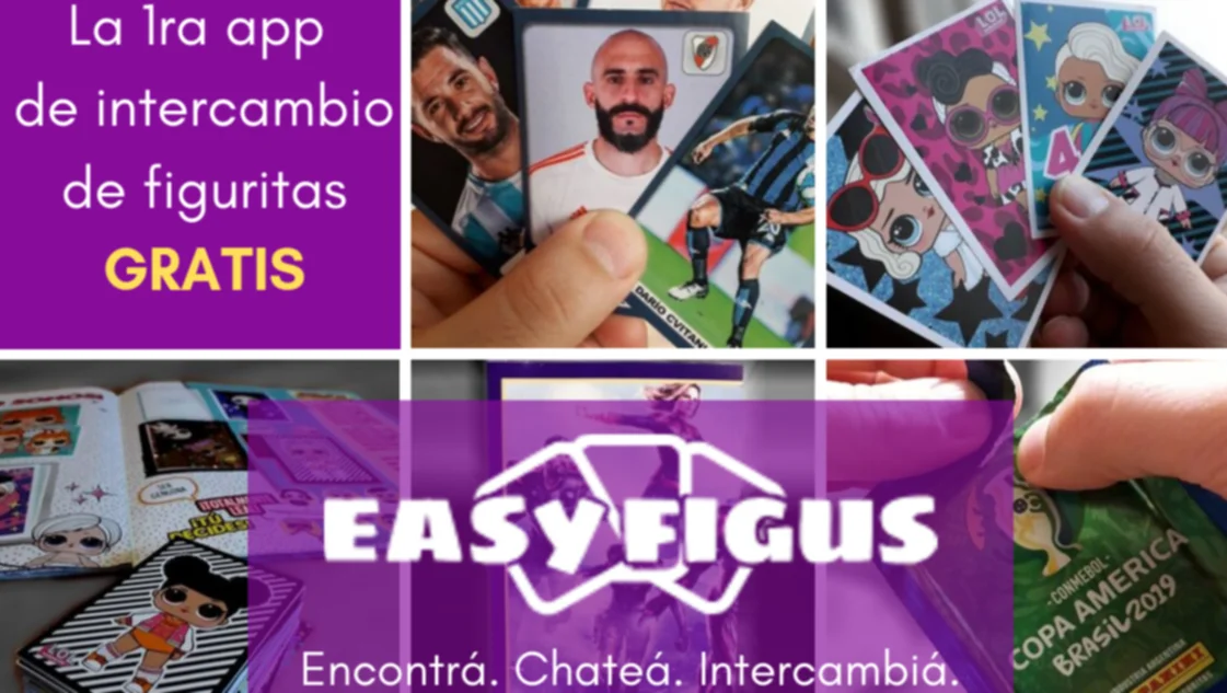 Easy Figus, la primera app de intercambio de figuritas por geolocalización