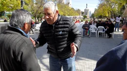 Agredieron a Luciano Martos durante una manifestación de los jubilados
