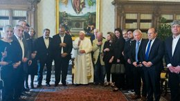 El Papa Francisco recibió en el Vaticano a los líderes de la CGT y a un dirigente de Grabois