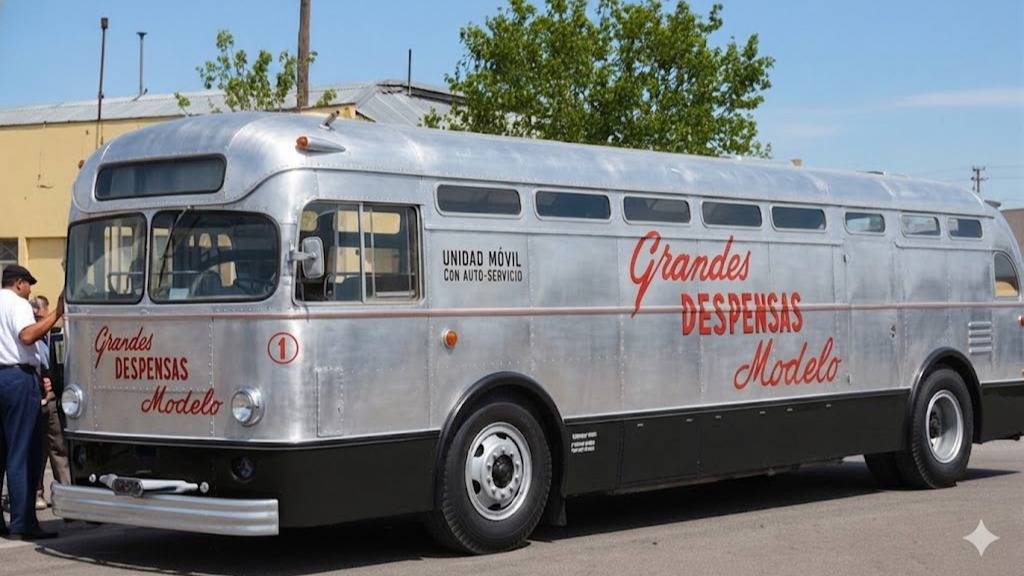 La economía motorizada: grandes  Despensas Modelo, autoservicio barrial