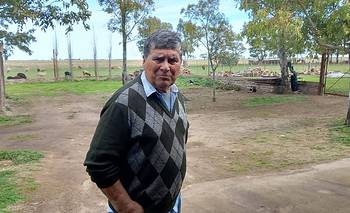 "Soy feliz, no cambio el campo por nada", dijo "Cacho" Sánchez