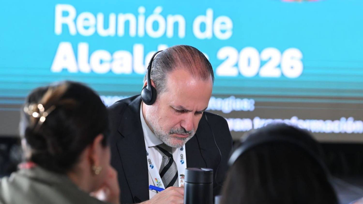 Colombia: Susbielles presenta ante el BID la agenda de reconstrucción y desarrollo de Bahía Blanca