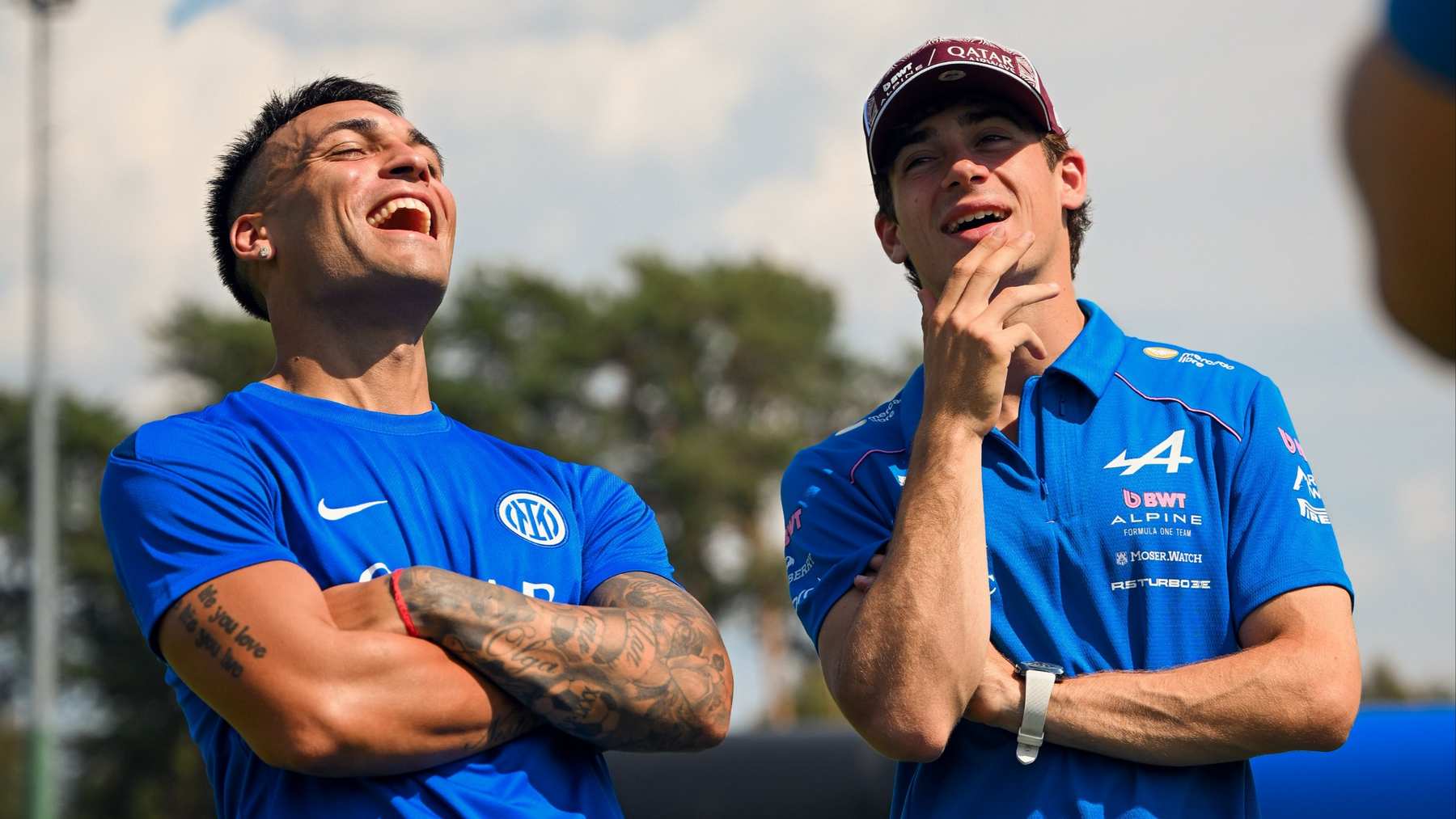 Lautaro Martínez y Franco Colapinto jugaron al "test de argentinidad": ¿Quién ganó?