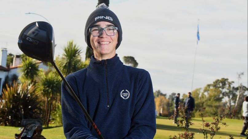 El bahiense Valentín Carrio Mottola jugará el Sudamericano Prejuvenil:  "Estoy muy contento"