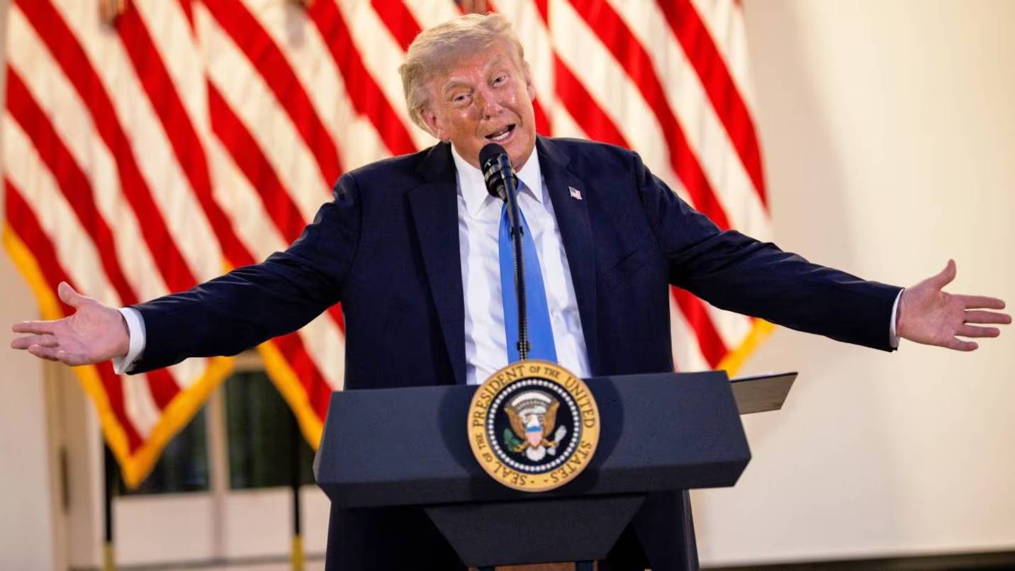 Trump volvió a hablar de Malvinas y cuestionó al Reino Unido por no acompañar en la guerra en Irán