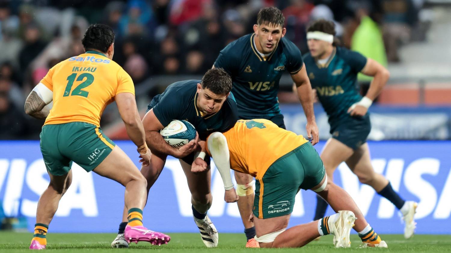 Los Pumas se despidieron del público argentino con empate ante Australia