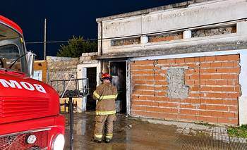 Sofocaron un incendio en la casa donde el viernes hubo un tiroteo