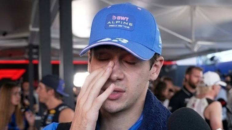 Colapinto rompió en llanto tras el GP de Italia: "Tenía una gran oportunidad y no la aproveché, así que estoy triste”