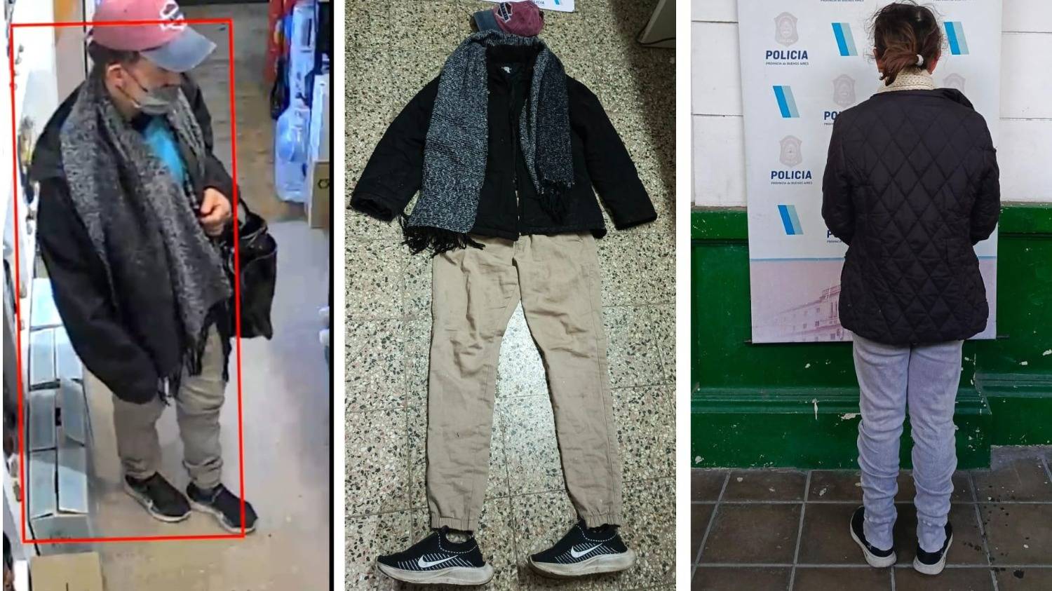 Capturan a una mujer por diversos robos en comercios céntricos
