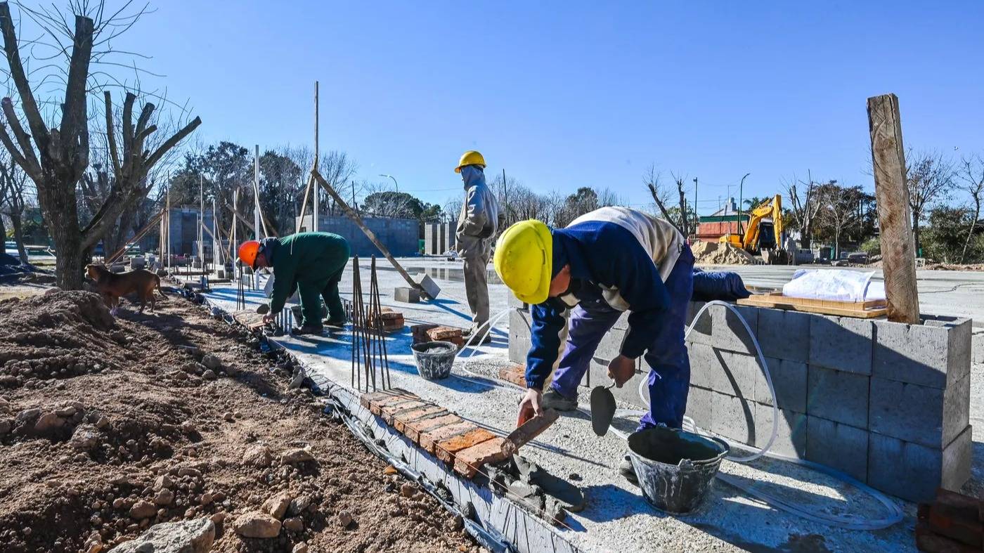 Otra caída para la construcción: se hundió 4,5% en julio, según el INDEC